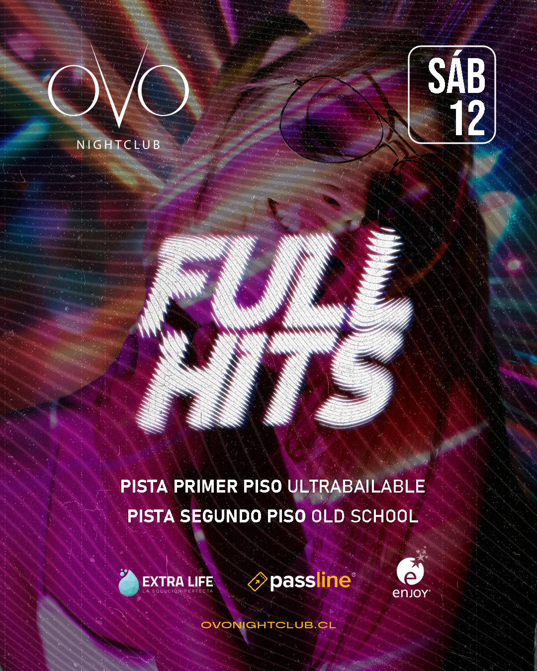 Full Hits Sábado 12 Septiembre - OVO Night Club